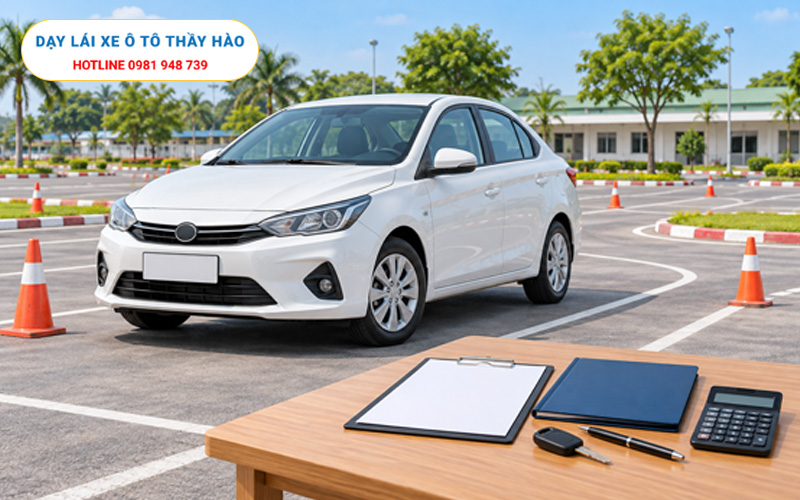 Học phí đăng ký học lái xe ô tô Tân Uyên